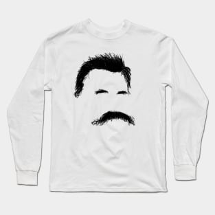 Nietzsche Mustache Long Sleeve T-Shirt